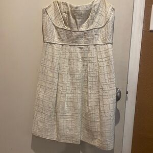 BCBG White cocktail dress